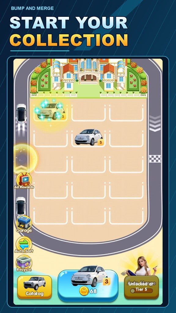 Build your garage with a full merge board